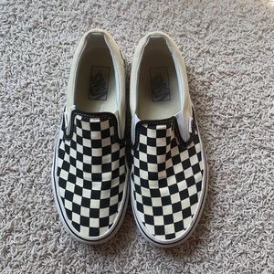 Checkered Vans